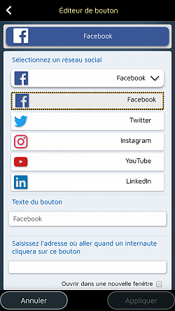 Mettez des boutons dédiés pour inviter les visiteurs à vous suivre sur les réseaux sociaux